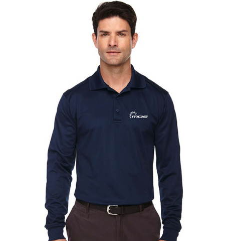 Long Sleeve Polyester Polo (Workwear)